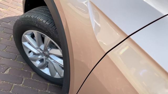 Volkswagen NEW T-cross 2019 Life Pale Copper 16 inch Belmont walk around & detail inside смотреть онлайн