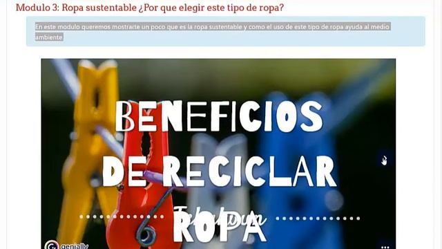 Curso de Ropa Sustentable смотреть онлайн
