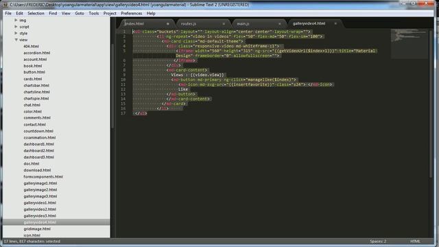 Themes-angularjs.com - kolors - Add a page with login смотреть онлайн
