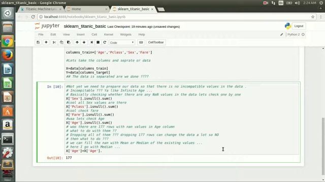 Predicting Survival of a Passenger on Titanic with Scikit-Learn | Python | Pandas | LinearSVC смотреть онлайн
