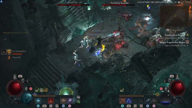 Diablo 4 PS5 multiplayer local смотреть онлайн