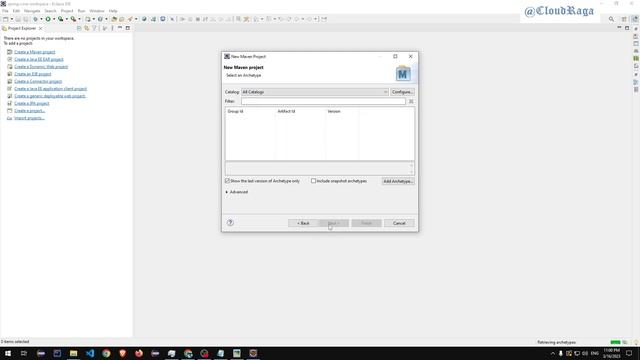 SpringCore-08. Creating a maven project for SpringCore app | #cloudraga | #spring_by_CloudRaga смотреть онлайн