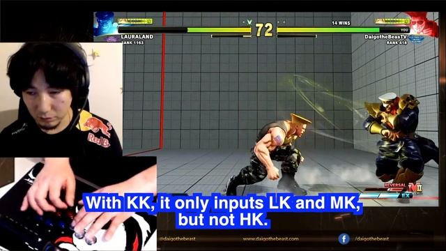 [Hitbox Guile] How Daigo's Fingers Move on Hitbox/Close-up View [SFVCE Season 5] смотреть онлайн
