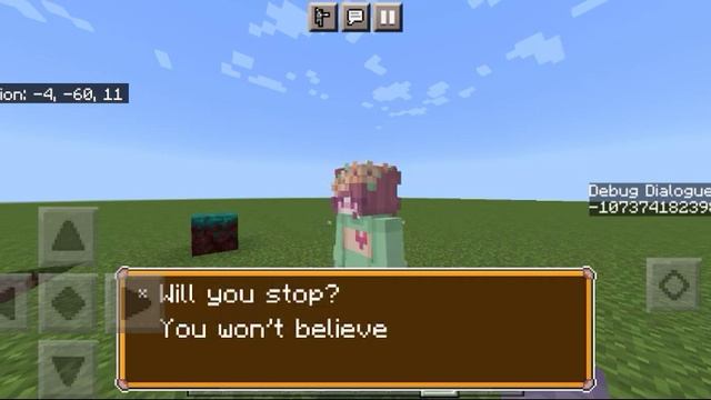 Dialogue Test. [ Minecraft : Bedrock Edition ] смотреть онлайн