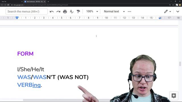 Past Continuous - Learn English With Josh - KEY ESL смотреть онлайн