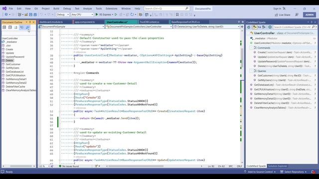 Visual Studio Document Outline V/S CodeMaid Spade Explained смотреть онлайн