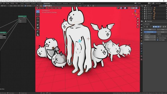 Mesh Outlines in Blender's EEVEE *WORKS IN VIEWPORT* смотреть онлайн