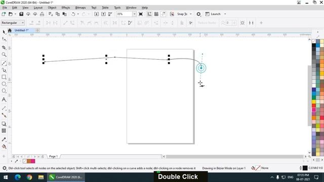 Freehand Tool and Bezier Tool in CorelDRAW | Class 7 смотреть онлайн