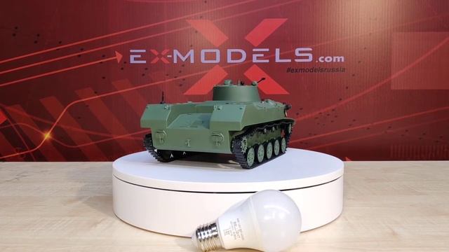 Масштабная модель боевой машины десанта БМД-2. Масштаб 1:18. смотреть онлайн