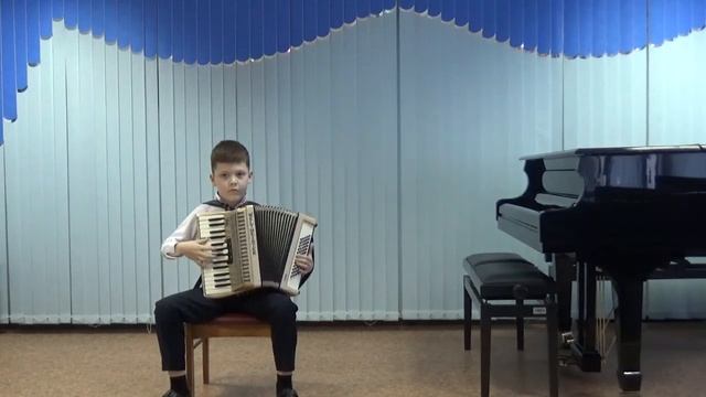 Кудрявцев Ярослав, В. Масленников "Песня в стиле фугетты" смотреть онлайн