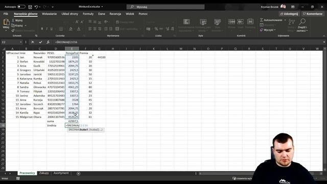 Lekcja 2 - formuły. Minikurs Excel смотреть онлайн