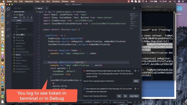 How to Test Firebase Notification with website pushtry.com смотреть онлайн