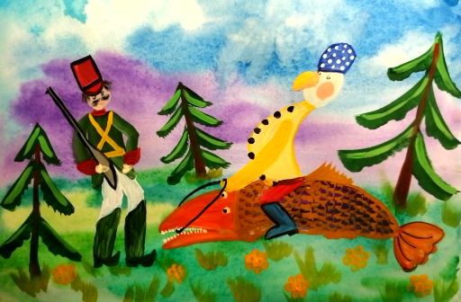 Как нарисовать сказку о русском солдате. смотреть онлайн