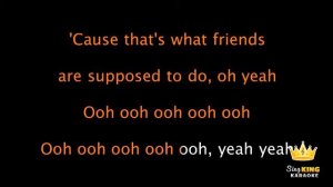 count on me(karaoke)