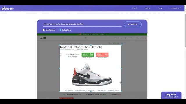 #3 sken.io - Select Area or Element смотреть онлайн