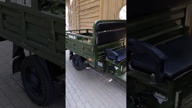 Грузовой "мотоцикл" - Грузовой электротрицикл Rutrike D4 NEXT 1800 60V1500W смотреть онлайн
