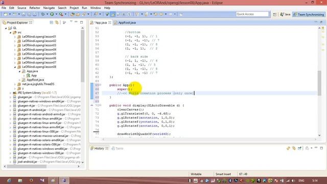 Java 3D OpenGL Cube Tutorial Lesson 08 смотреть онлайн