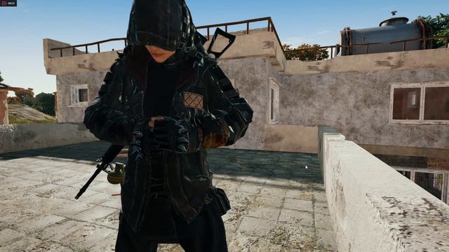 Leather Hoodie (Black) & Baggy Pants (Black) [PlayerUnknown's Battlegrounds | PUBG] смотреть онлайн