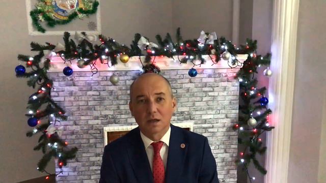 Морозов Ринат Викторович поздравление С Новым 2019 годом! смотреть онлайн