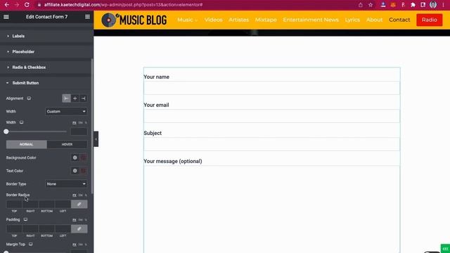 How to create a contact page with a contact form for your WordPress website смотреть онлайн