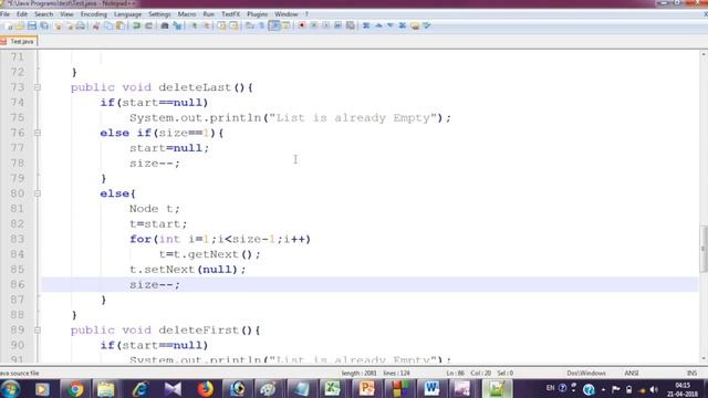 #6 Linked List Program in Java | Hindi смотреть онлайн