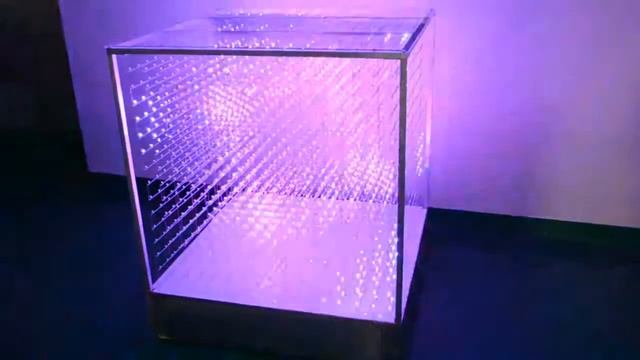 Светодиодный 3D куб/ LED 3D Cube/Diodtech смотреть онлайн