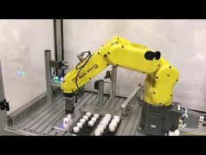 РОБОТ МОМЕНТАЛЬНО СОБРАЛ МАТРЕШКУ