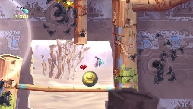 Прохождение Игры Rayman Origins - Огромный Сосок #9 смотреть онлайн