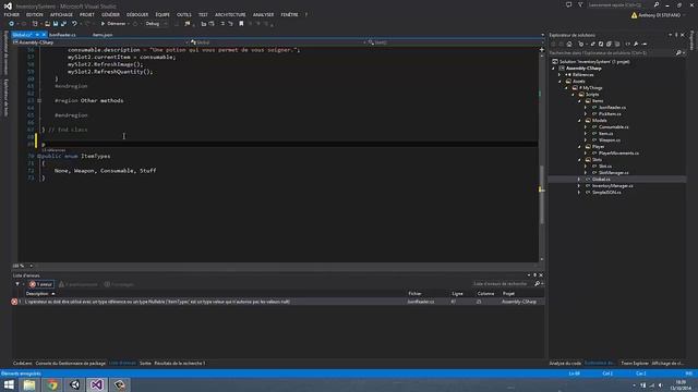 Unity - Système d'inventaire #7 - Récupérer les items en JSON смотреть онлайн