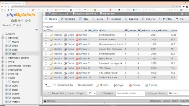 PHPMyAdmin e MySQL #8 AGGREGAZIONI ed altro смотреть онлайн