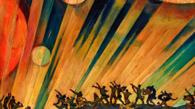 New Planet, 1921, Konstantin Yuon, Tretyakov Gallery, Moscow