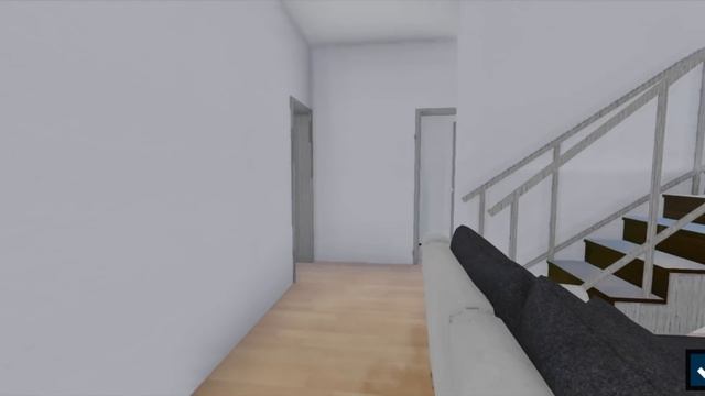 Проект дома с плоской крышей. Двухэтажный загородный дом. смотреть онлайн