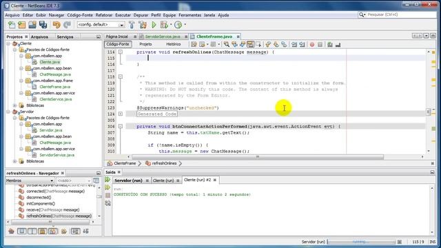 Chat Socket Swing - 08 смотреть онлайн