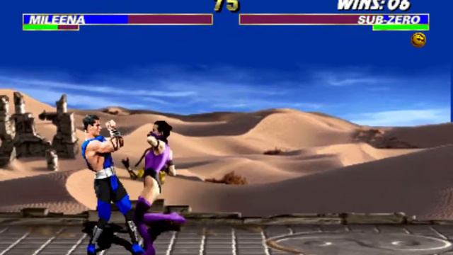 Ultimate Mortal Kombat 3 SUBZERO Gameplay (Master Tower) смотреть онлайн