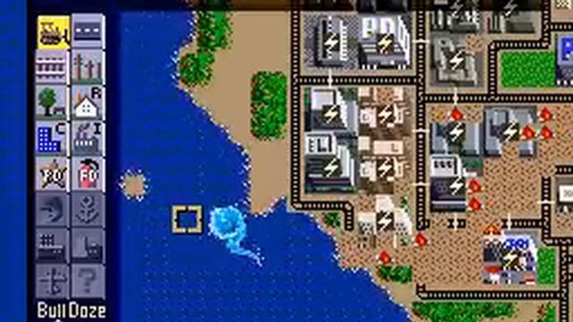 SimCity (SNES) - Disasters смотреть онлайн