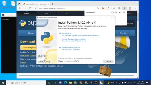 Install python on windows смотреть онлайн