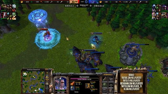 ПРОТИВОДЕЙСТВИЕ РАЗВОДАМ ОРДЫ: Infi vs Colorful Warcraft 3 Reforged смотреть онлайн