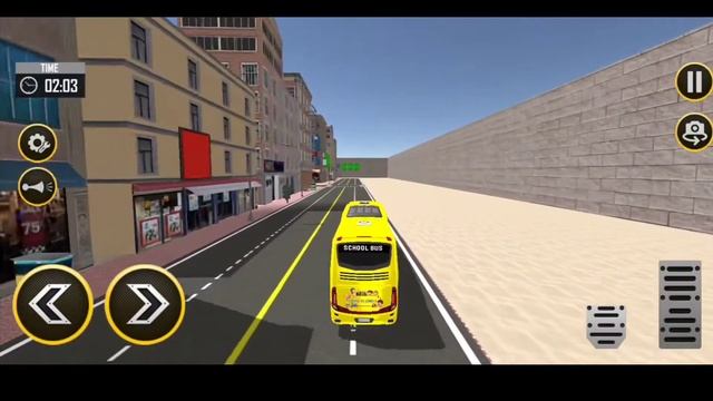 School Bus Driving - City Coach Bus Driver Simulator - Android Gameplay смотреть онлайн