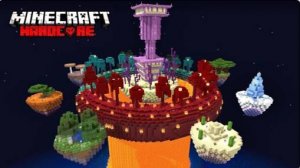 Я Построил СКАЙБЛОК ТРЕХ ИЗМЕРЕНИЙ в Майнкрафт Хардкоре ! (NEKICH Перезалив)