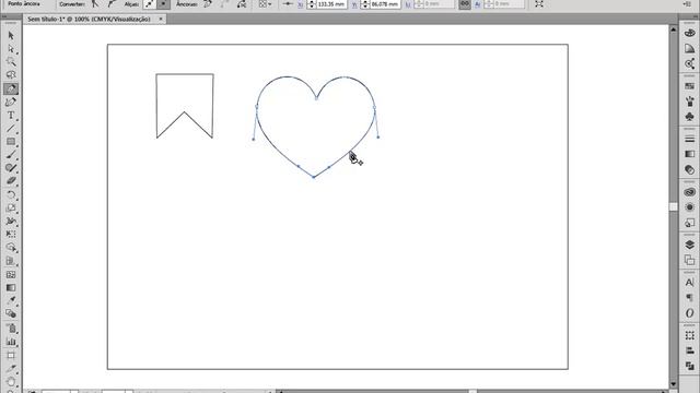 Illustrator CC 2015 - Vetorização (Parte 4 - Adicionando e removendo âncoras) смотреть онлайн