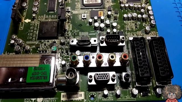 Телевизор LG не включается, горит красный диод. смотреть онлайн