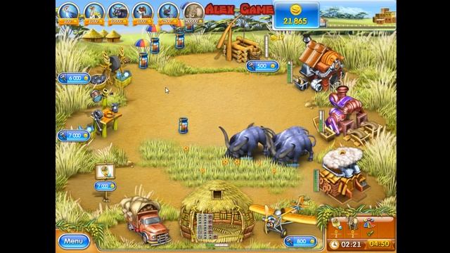 Farm Frenzy 3 Madagascar (level 43) Only GOLD Веселая ферма 3 Мадагаскар (Уровень 43) Золото