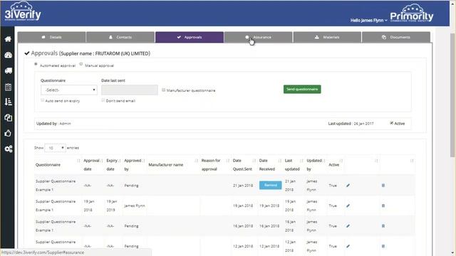 Supplier Management with 3iVerify смотреть онлайн