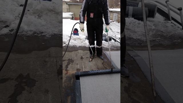 Ремонт крыши гаража зимой смотреть онлайн