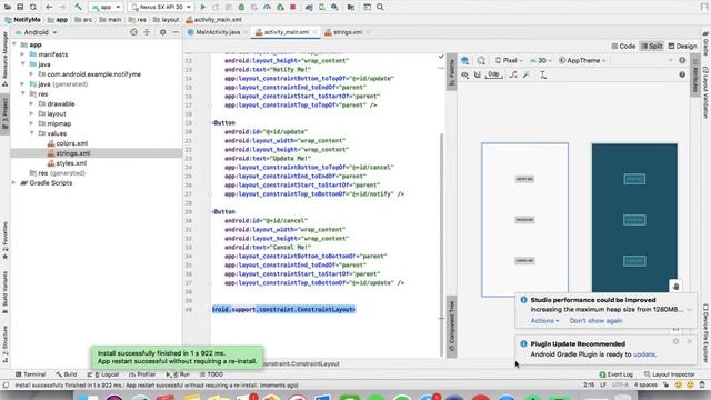08.1 Notifications - Codelab | Android Studio смотреть онлайн