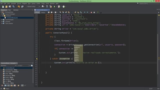 CRUD Java Swing | Conexión a Mysql Workbench смотреть онлайн