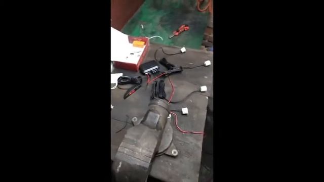 Установка парктроника на Mitsubishi Lancer Cedia Wagon смотреть онлайн