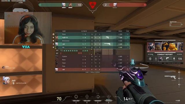 Immortal grind | Valorant live #306 #facecam #girlgamer смотреть онлайн