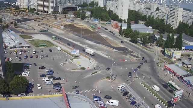 Triolan.Live - Харьков, станция метро "Победа" (09-08-2015) смотреть онлайн