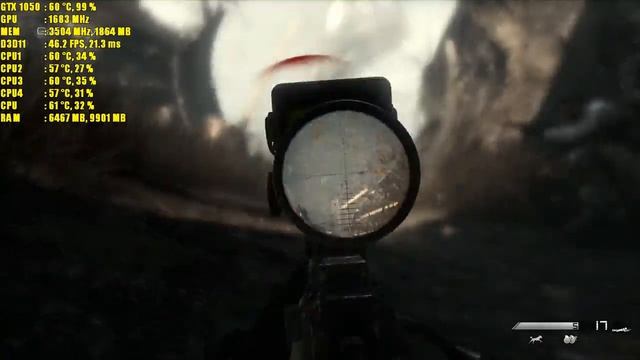 Call of Duty Ghosts On GTX 1050 2GB | Ultra Settings | 1080p смотреть онлайн